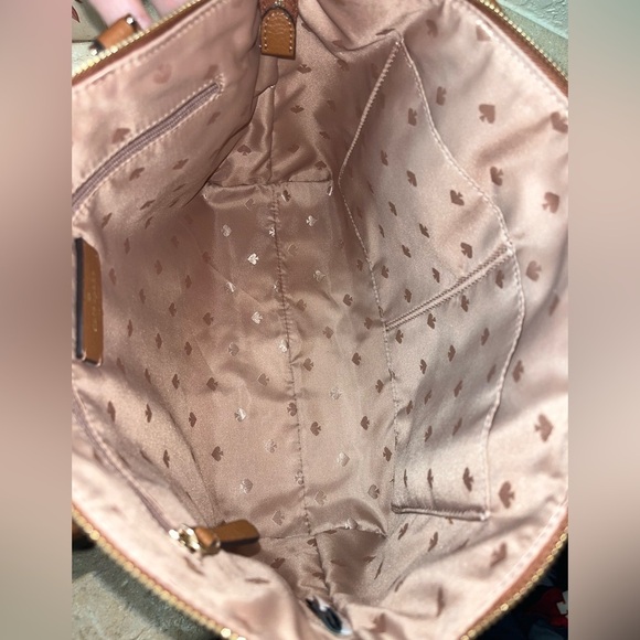 Kate Spade Monica Satchel, Brown Pebble Leather - Picture 7 of 10